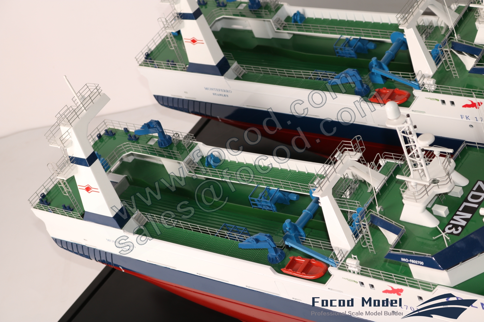 customized model of 64m Fish Trawler